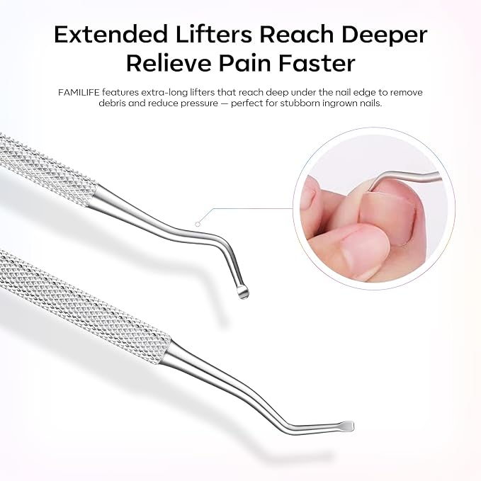 FAMILIFE Stainless Steel Pedicure Kit - Image 6