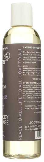 Soothing Touch Bath Body & Massage Oil, Calming Lavender - 8 Oz - Image 6