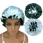 Adjustable Silk Satin Bonnet Hair Care Caps by Sugarmelon