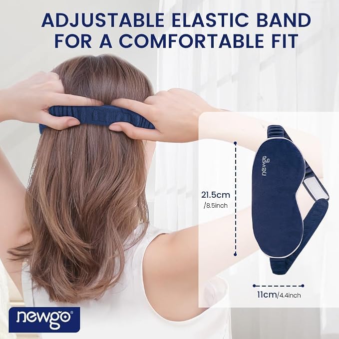 NEWGO Microwave Heated Eye Mask Soothing Relief - Image 6