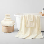 REDKISS 8-Piece Soft Bath Towel Sets, Extra Large 2 Bath Sheet, 2 Hand Towel - Image 2