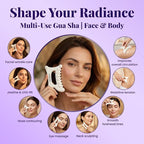 Ceramic Guasha Tool for Face & Body - Image 3