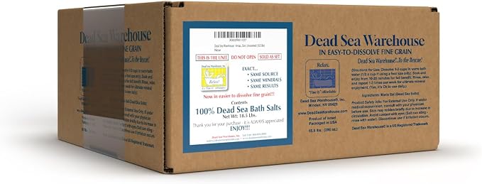 Dead Sea Warehouse – 100% Dead Sea Mineral Bath Salts – Great by DeadSeaWarehouse