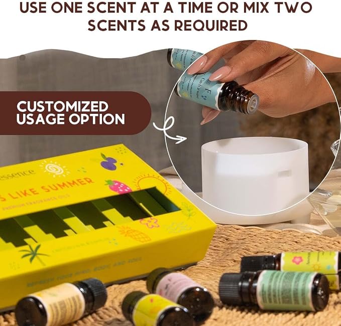 Folkulture Summer Essential Oil Set of 6 | Lemon Essential Oils - Image 5