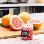 Grapefruit Zest Odor Eliminating Highly Fragranced Candle - Image 7