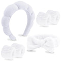 VELSCRUN 6 Pack Spa Headband, Makeup Headband, Face Wash Headband, Skincare by VELSCRUN