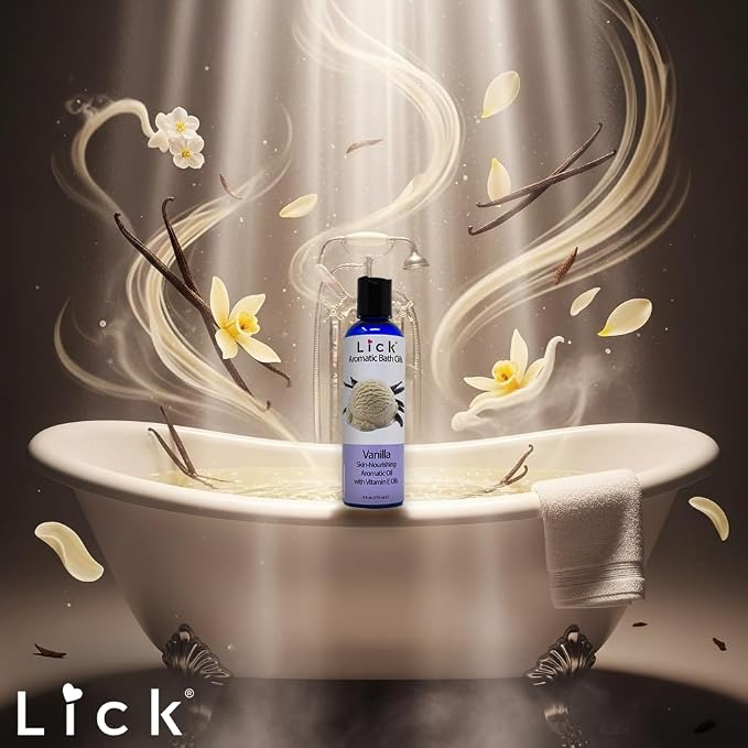 Lick Vanilla Aromatic Bath Oil - Image 3