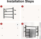 Electric Towel Warmer with Built-in Timer - Image 8