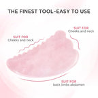 Jade Roller & Gua Sha Set for Face – 4PCS Natural Facial Massage Tools Kit - Image 2