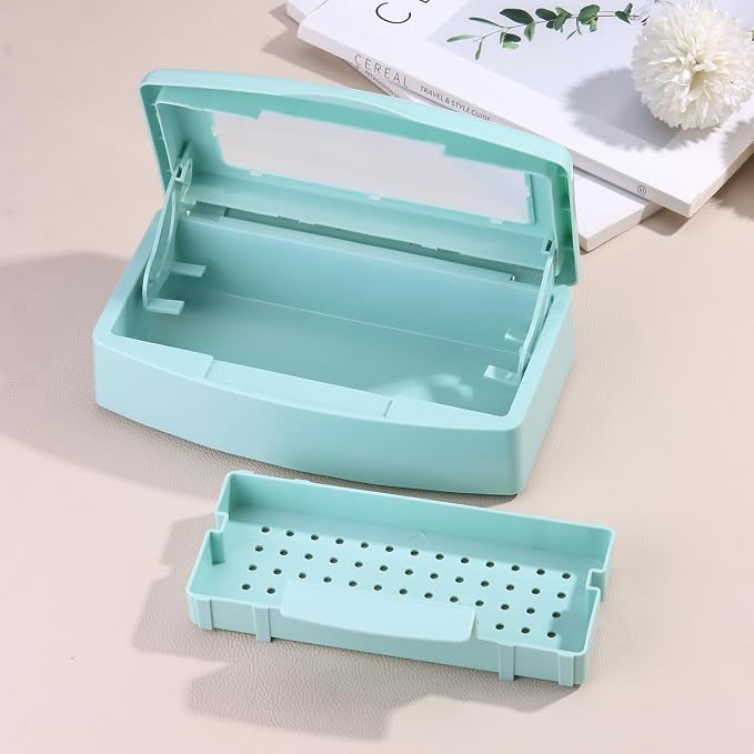 Nail Tool Sterilizer Box Plastic Disinfectant Container - Image 7
