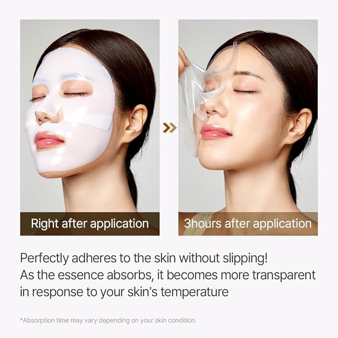mixsoon Bean Collagen Hydrogel Mask Hydration All-In-One Firming, Soothing Gel - Image 3