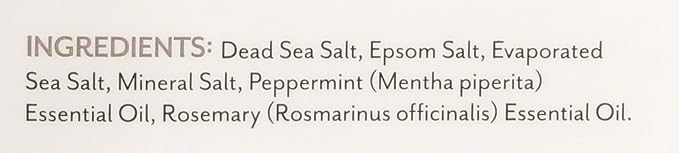 Soothing Touch Bath Salts Pouch, Peppermint Rosemary, 8 Ounce - Image 3