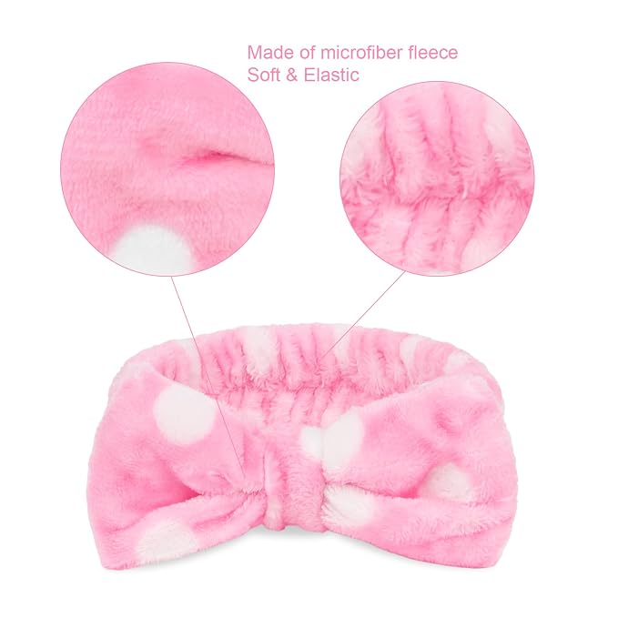 CIEHER 8 Pcs Spa Headbands for Women & Girls - Image 2