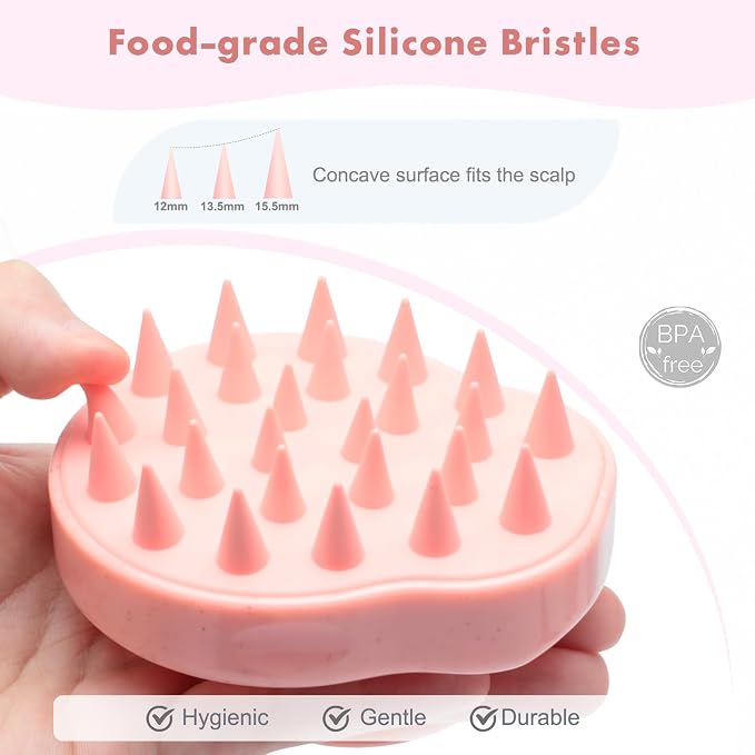 FREATECH Scalp Massager Hair Growth, Scalp Scrubber Shampoo Brush - Image 4