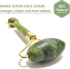 Jade Roller & Gua Sha Set – 100% Natural Jade Stone Face Massager | Cooling - Image 8