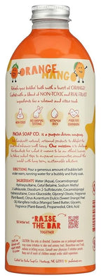 PACHA SOAP Kids Orange Mango Bubble Bath, 16 FZ - Image 4