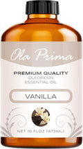 Ola Prima Vanilla Essential Oil 16oz – Therapeutic Grade Big Bottle by OlaPrima