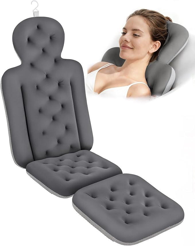 Bath Cushion, Full Body Bathtub Pillow by VEILS