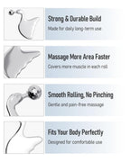 Stainless Steel Gua Sha with Eye Roller, 2026 Updated 2 in 1 Swan Shaped Face - Image 6