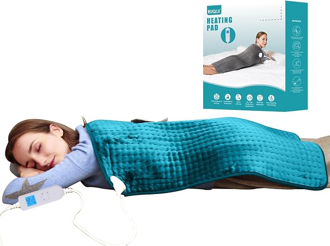Ruqiji 17''x33'' XXXL King Size Heating Pad by RUQIJI