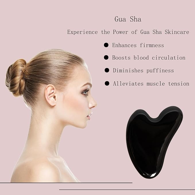 Gua Sha Jade Stone Gua Sha Massage Tool, Guasha Tool - Image 3