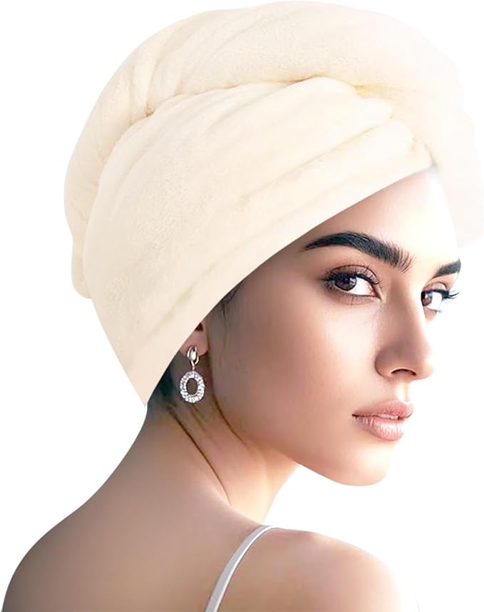Microfiber Hair Drying Towel Wrap by Unknown