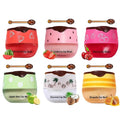 6 PCS Honey Lip Mask, Strawberry & Watermelon & Coconut & Cherry & Apple Lime by Unknown