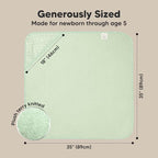 KeaBabies Hooded Baby Towel for Newborn - Image 4