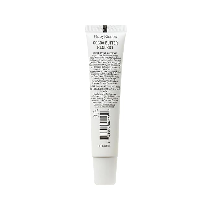 Ruby Kisses Hydrating Lip Therapy Treatment Gloss Cocoa Butter RLO03D1 - Image 3