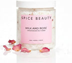 Goat Milk & Rose Magnesium Salt Soak | Epsom & Magnesium Bath Soak by SPICEBEAUTY