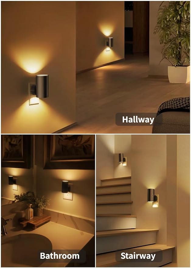 TSEXES LED Night Lights Plug into Wall, Dusk to Dawn Sensor Night Light - Image 6