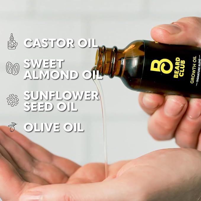 Beard Club Derma Roller & Beard Growth Oil - Image 7