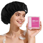 Years Calm Shower Cap for Women Waterproof Reusable – 27g Ultra Lightweight by Yearscalm