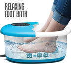 Medical king Foot Spa Massager - 5 in 1 Foot Bath Massager - Adjustable Heating - Image 2