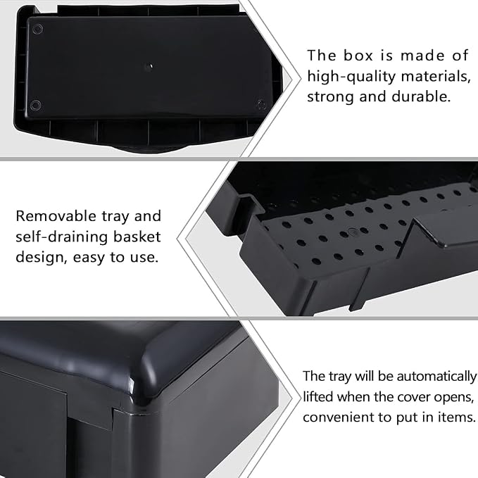 Gusnilo Nail Tool Sterilizer Box Plastic Disinfectant Container Disinfectant - Image 4