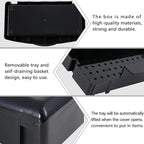 Gusnilo Nail Tool Sterilizer Box Plastic Disinfectant Container Disinfectant - Image 4