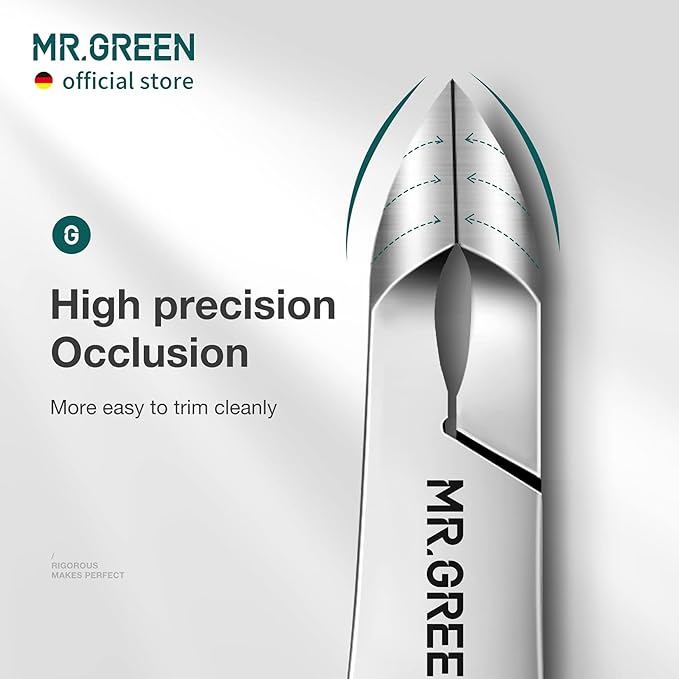 MR.GREEN Cuticle Nippers Nail Manicure Scissors Cuticle Clippers Trimmer Dead - Image 3