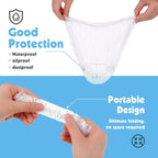300 Pcs Disposable Shower Caps, 20.5In Large Plastic Bath Caps - Image 4