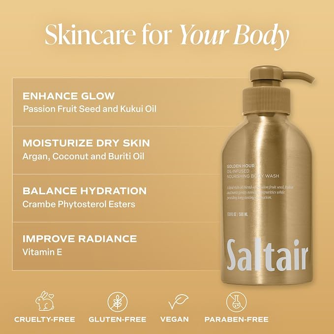 Saltair Body Wash 2-Pack – Moisturizing Body Wash - Image 6