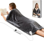 Extra Large Heating Pad for Back Pain Period Cramps Relief, King Size 59x27 by NautdutyHomeAssistProducts