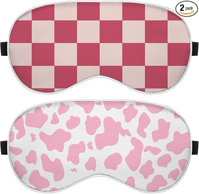 2 PCS Sleep Eye Mask Silk Sleeping Soft by BHAHB