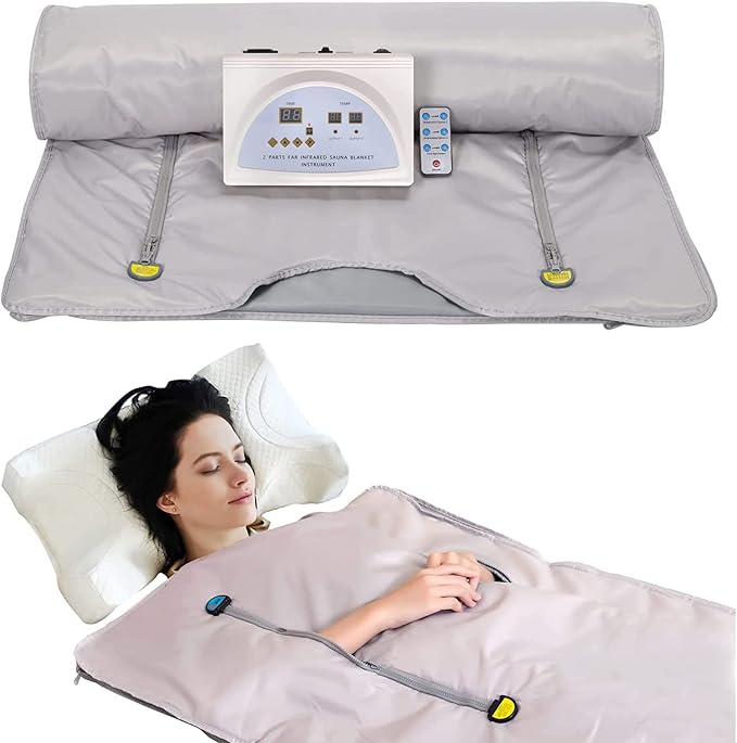 Home Sauna Blanket, Detox Slimming Heated Blanket by Unknown