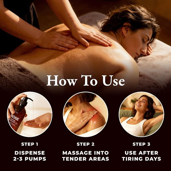Gya Labs Rose Massage Oil - Image 4