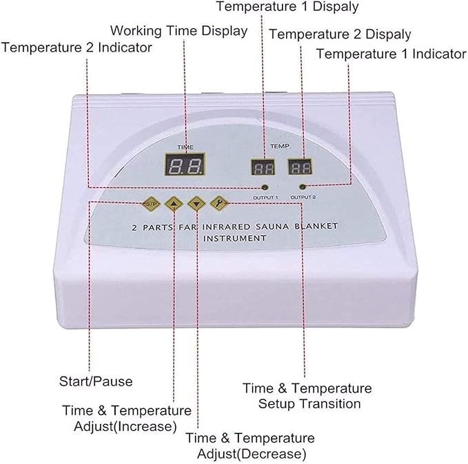 Sauna Blanket Professional Sauna Weight Loss Blanket Sweating and - Image 7
