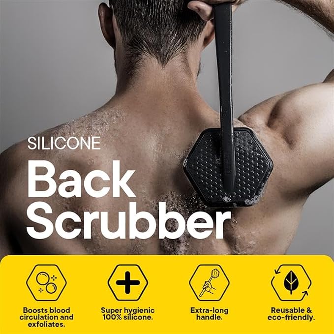TOOLETRIES Silicone Back Scrubber - Image 3