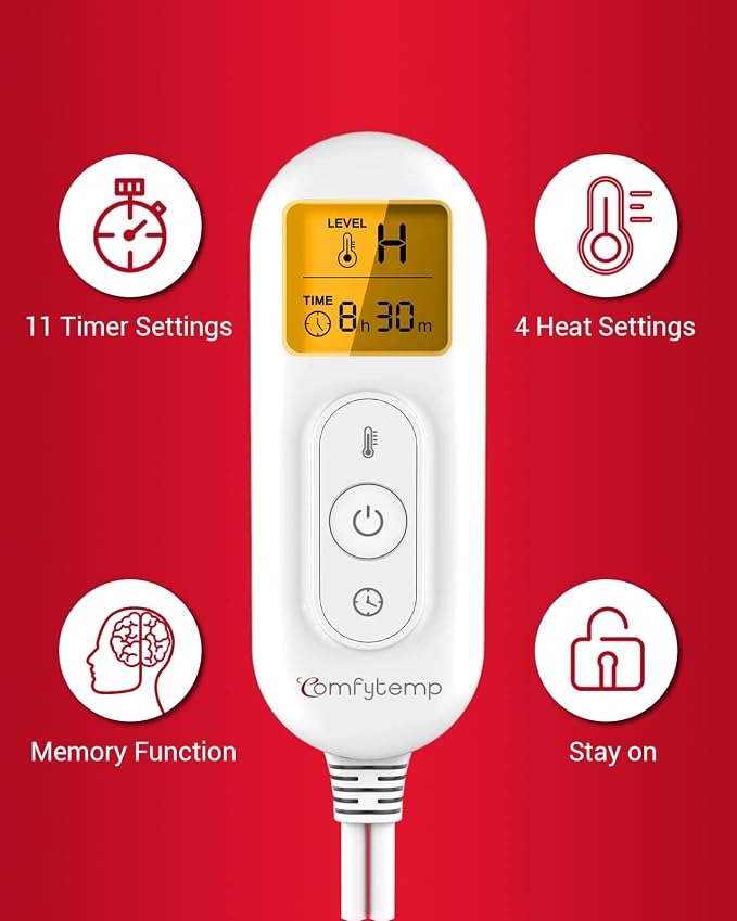 Comfytemp 12V/24V Car Electric Blanket - Image 3
