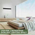 Aipsun 43.3in/40W Modern Black Vanity Light Fixtures LED Black Bathroom Wall - Image 4