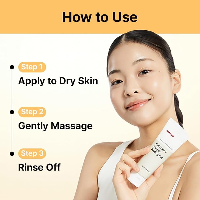 MANYO Galactomy Enzyme Peeling Gel, Face and Body Scrub, Dead Skin Remover - Image 6