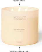 Patchouli & Ebony – Benevolence LA 3-Wick Fall Scented Candle - Image 5