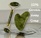 VIVIDUS Gua Sha and Jade Roller Set - Image 4